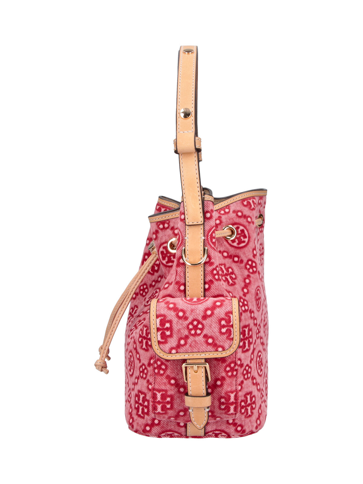 Tory Burch Bags Red Trim: Cow Leather