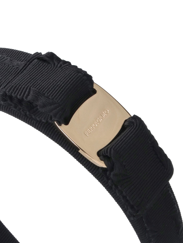 Ferragamo Accessories Black Cotton