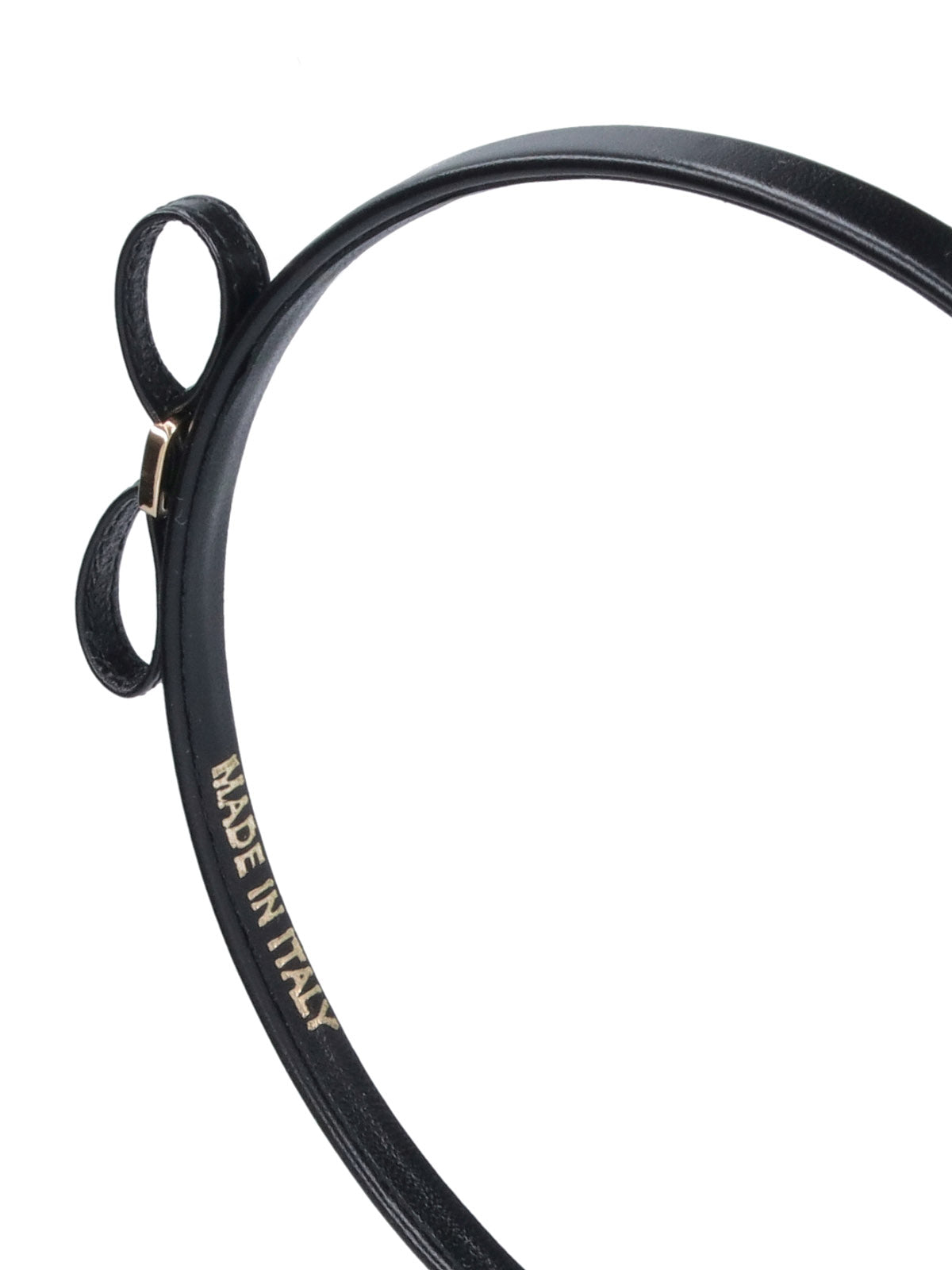 Ferragamo Accessories Black Calf Leather
