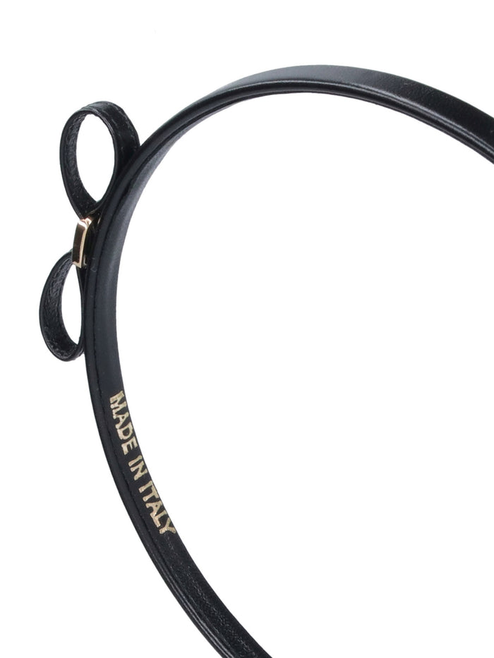 Ferragamo Accessories Black Calf Leather