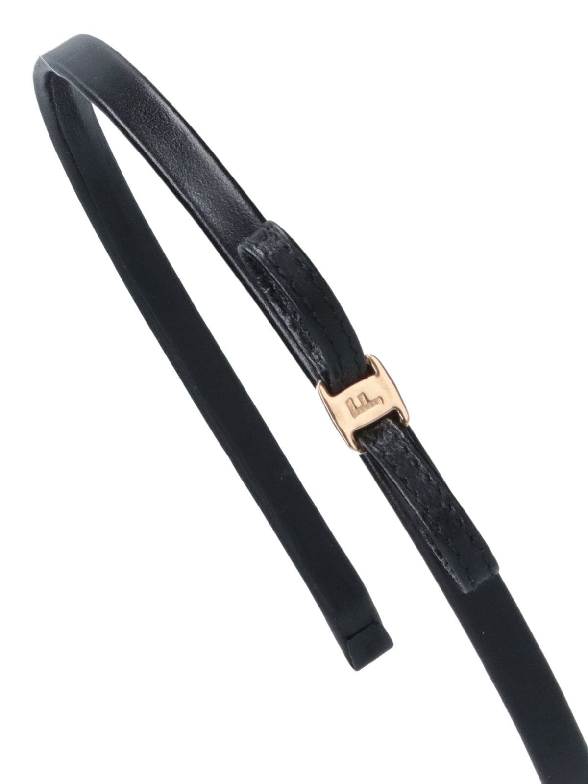 Ferragamo Accessories Black Calf Leather