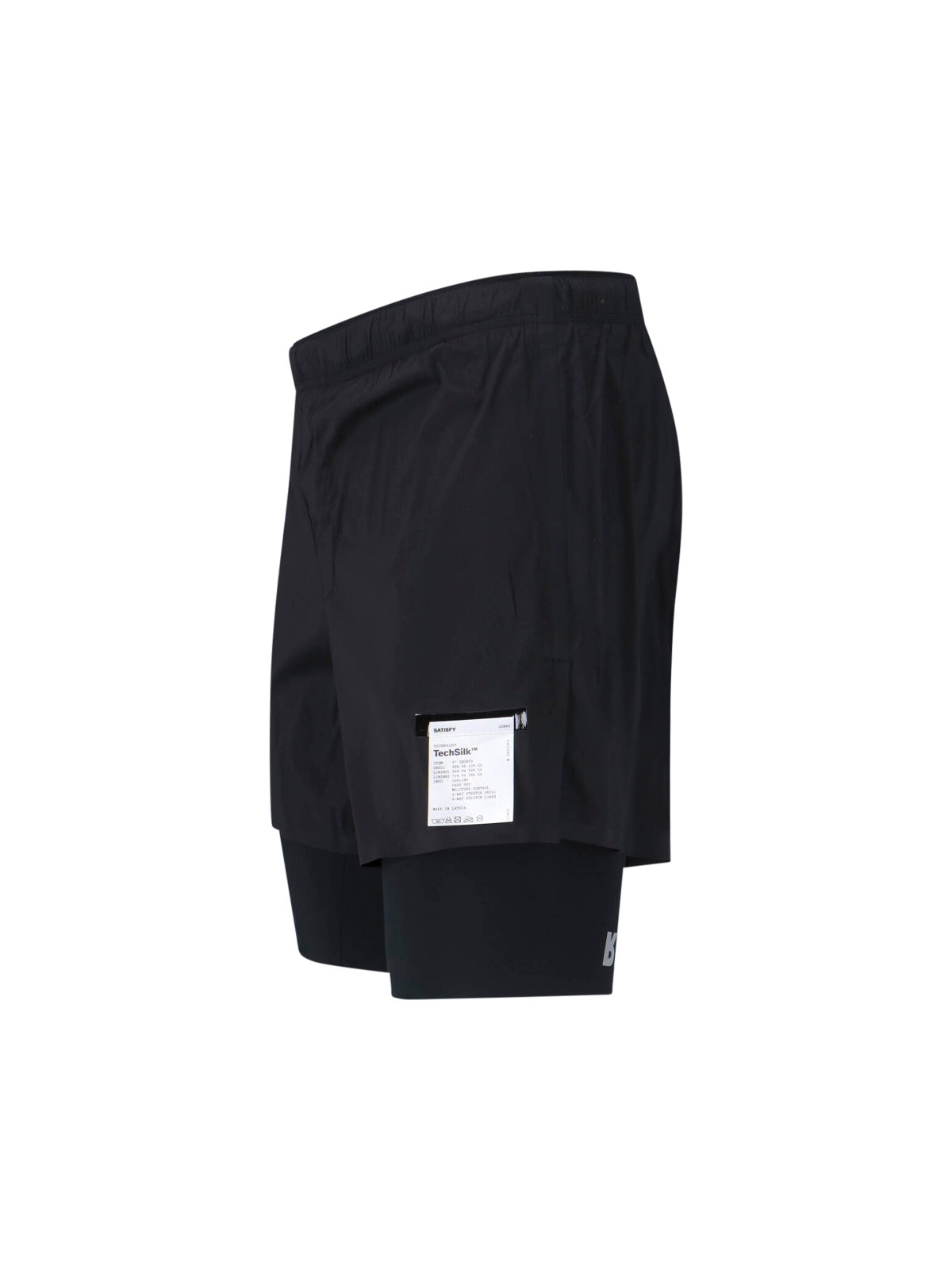 SATISFY Trousers Black Poliammide