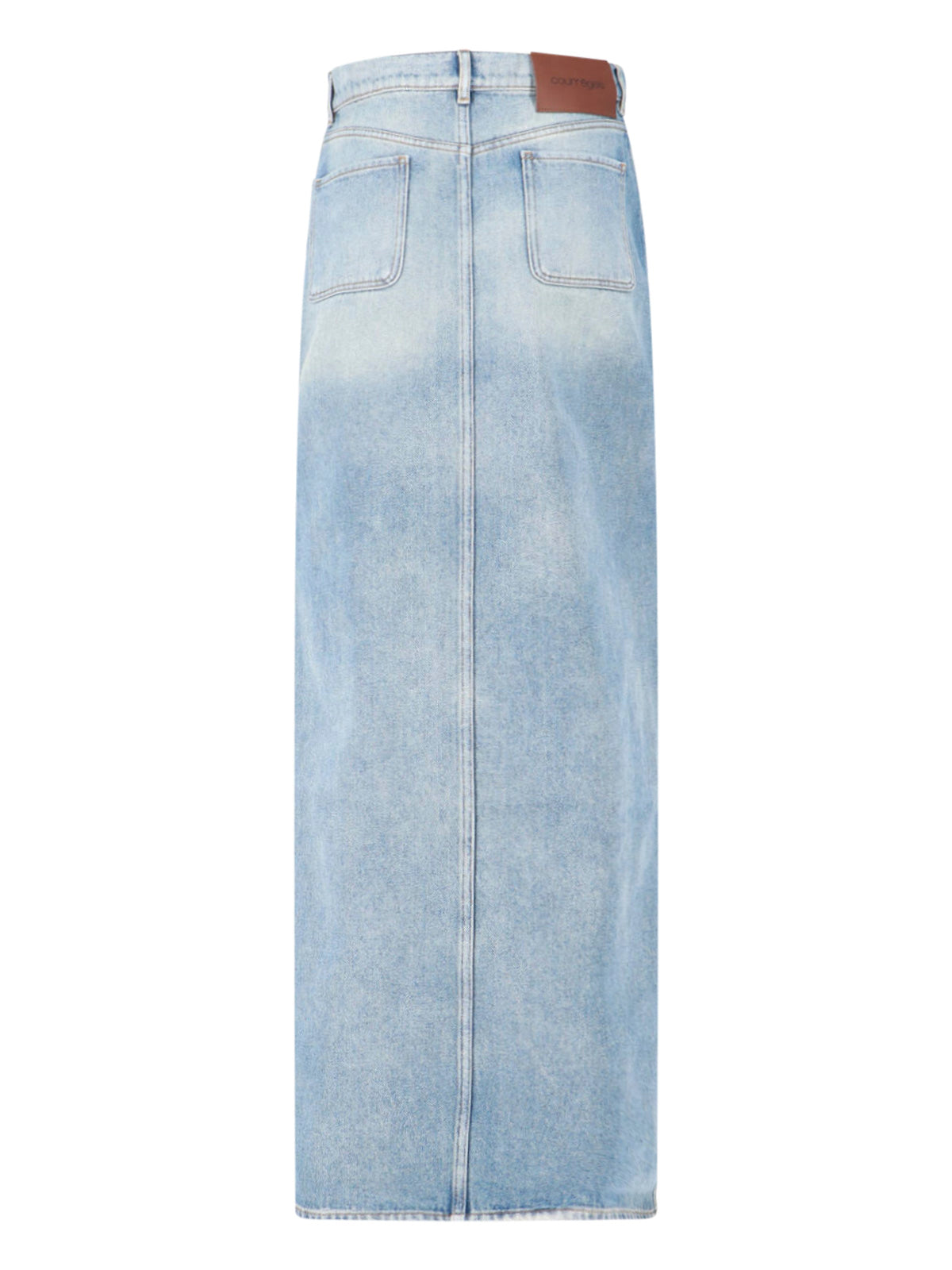 Courrèges Skirts Blue Cotton