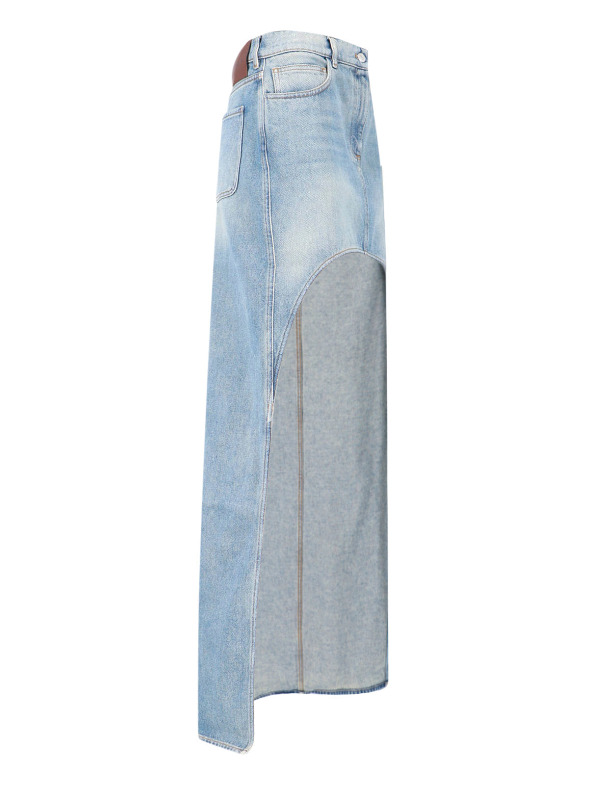 Courrèges Skirts Blue Cotton