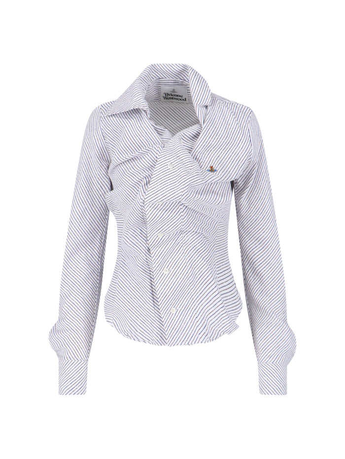Vivienne Westwood Shirts Blue Cotton
