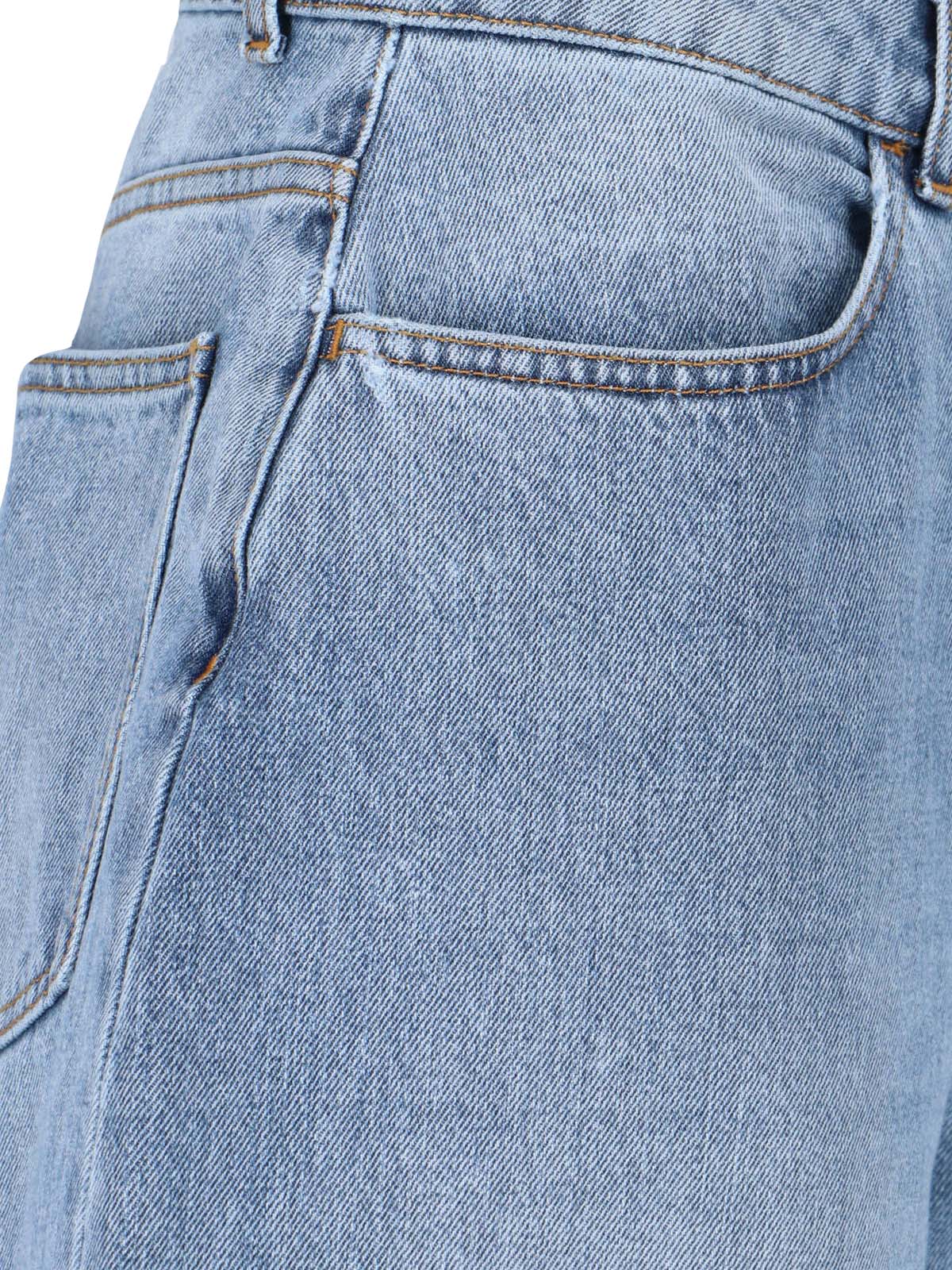ROHE Jeans Blue Cotton