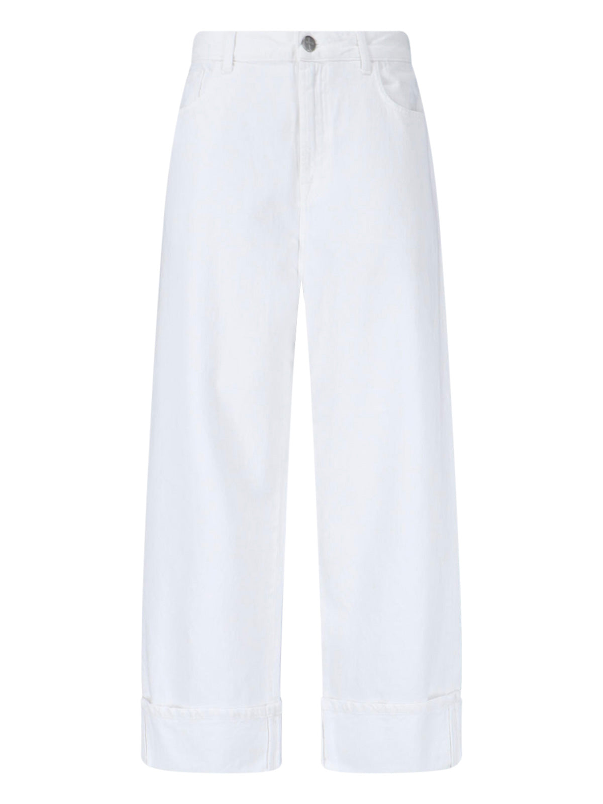 ROHE Jeans White Cotton