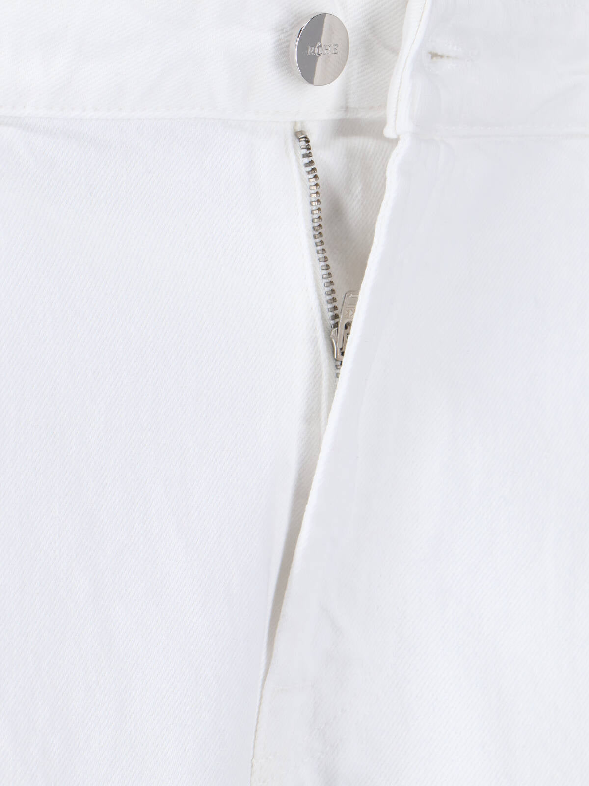 ROHE Jeans White Cotton