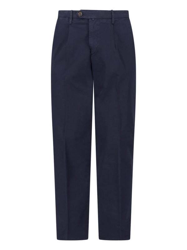 Italist 97% Cotton trousers in navy