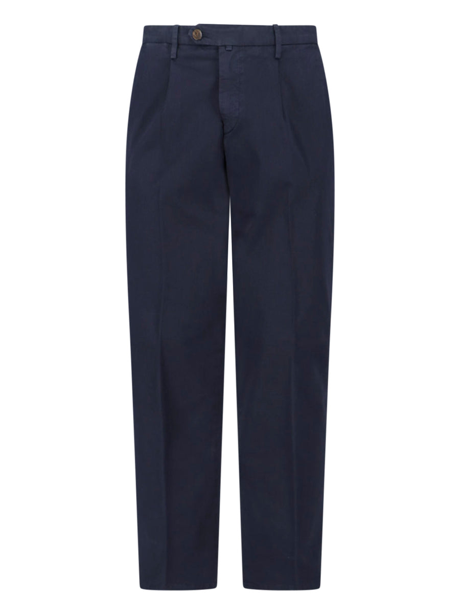 Italist 97% Cotton trousers in navy