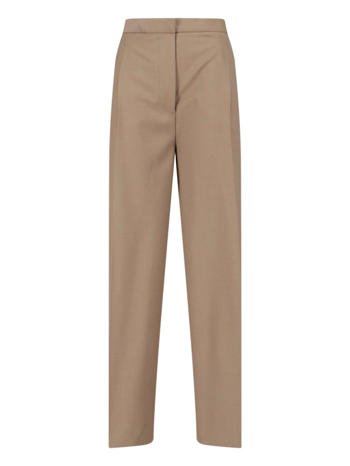 Lardini Trousers Brown Wool