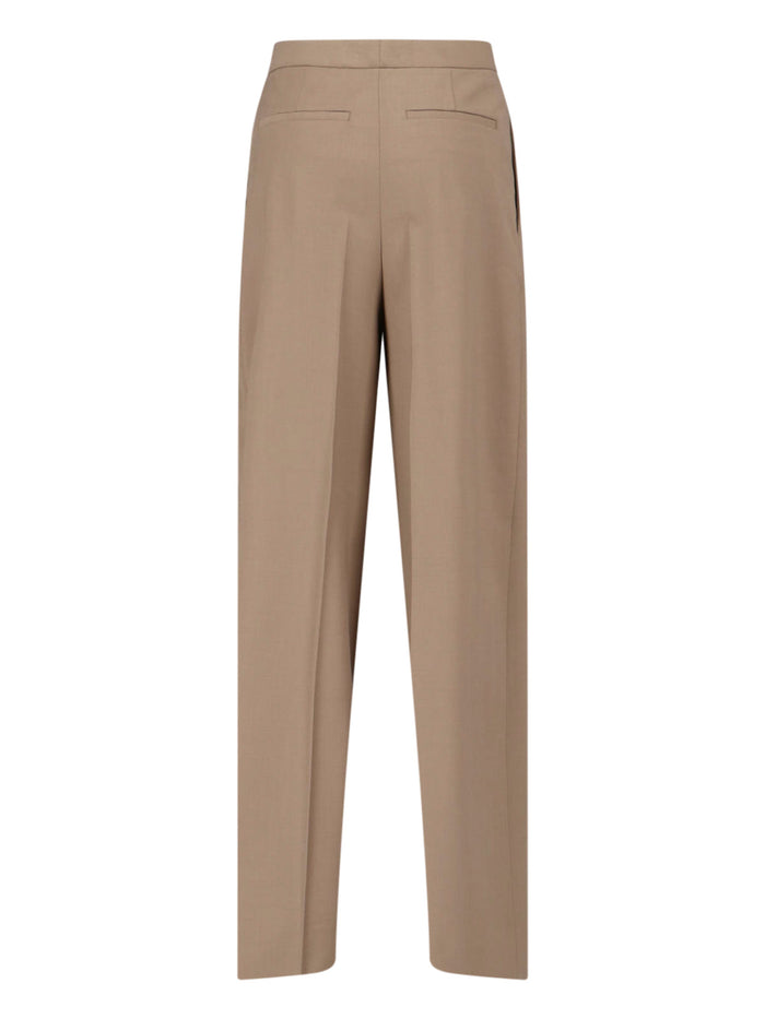 Lardini Trousers Brown Wool