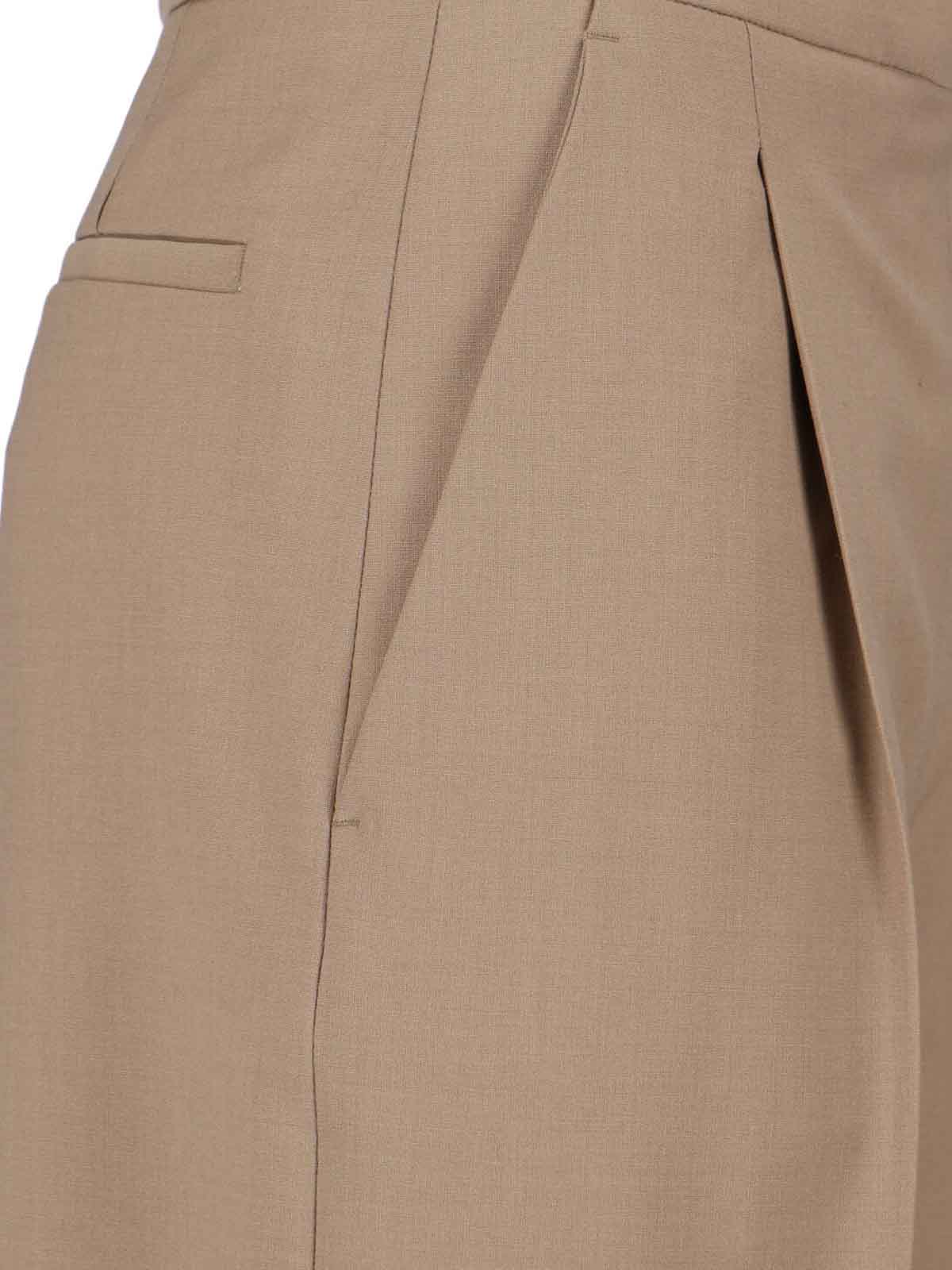 Lardini Trousers Brown Wool