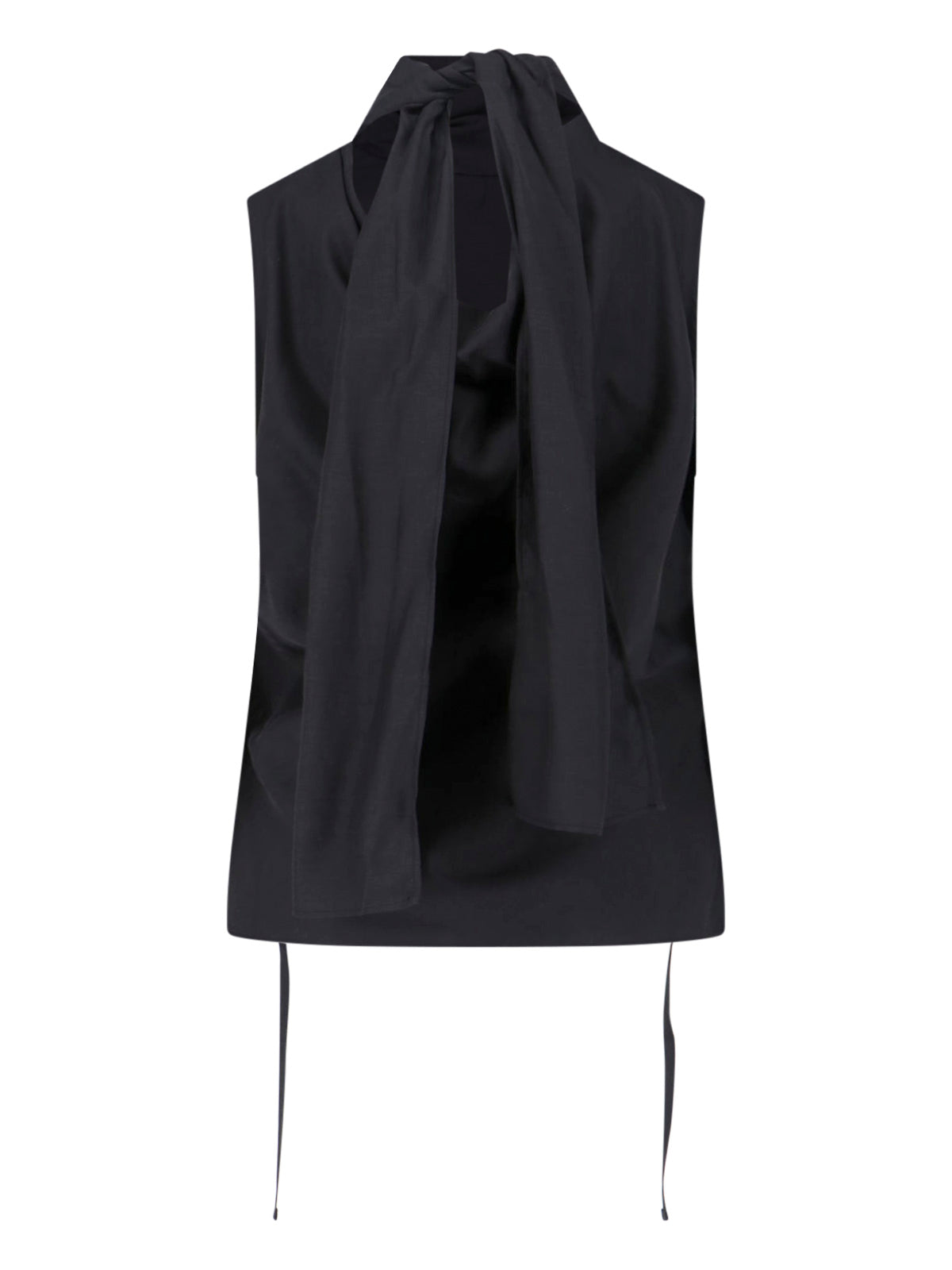Our Legacy Top Black Cupro