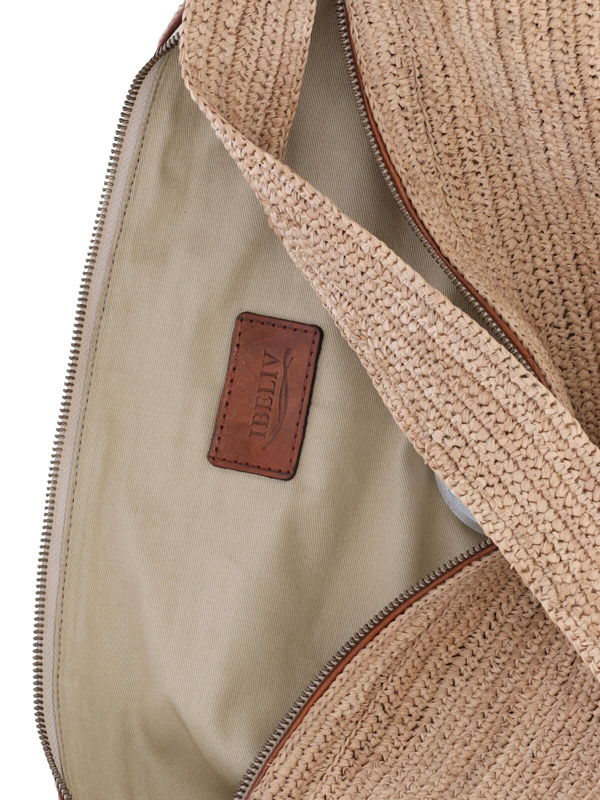 IBELIV Bags Beige Raphia