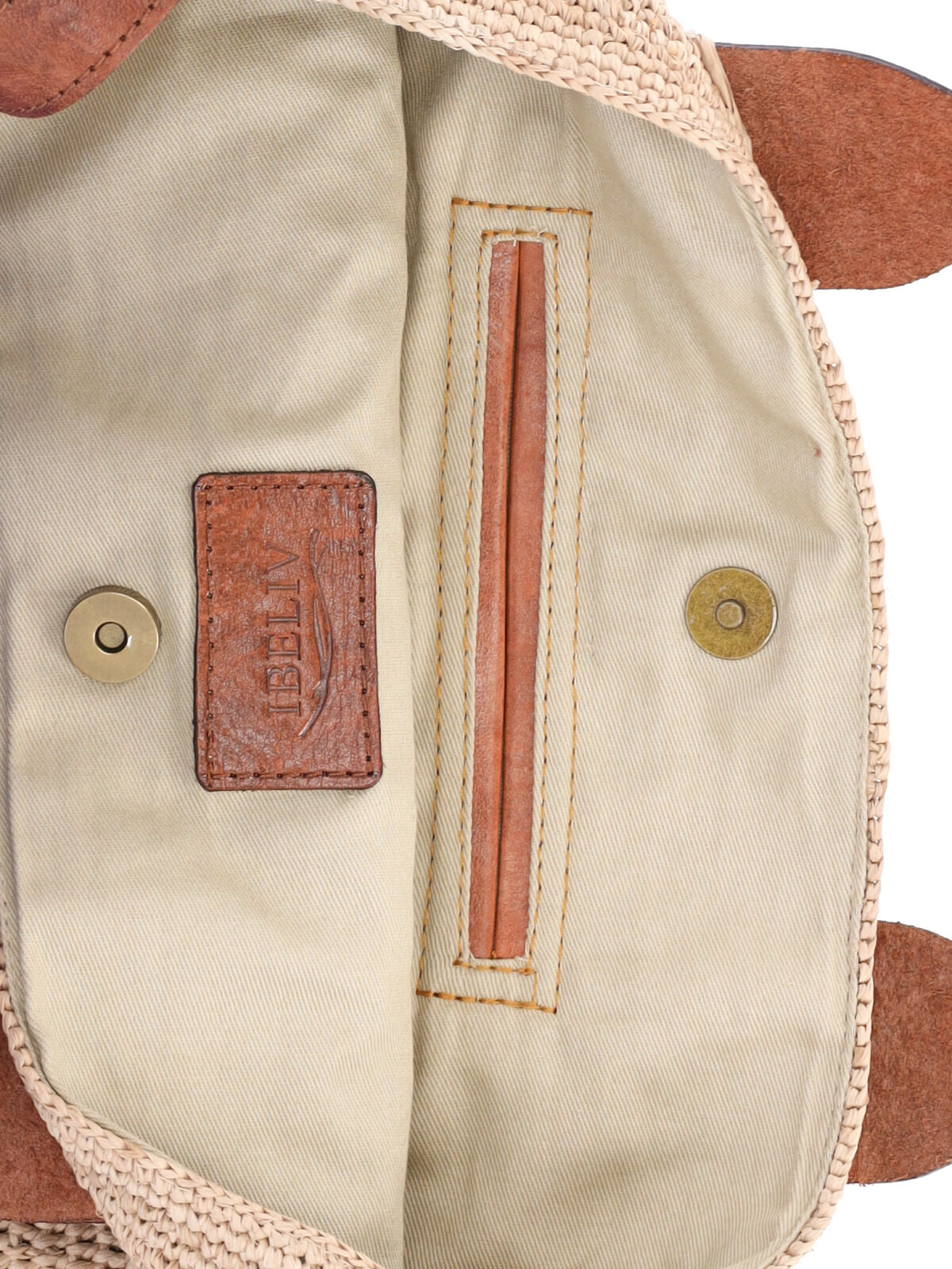 IBELIV Bags Beige Raphia