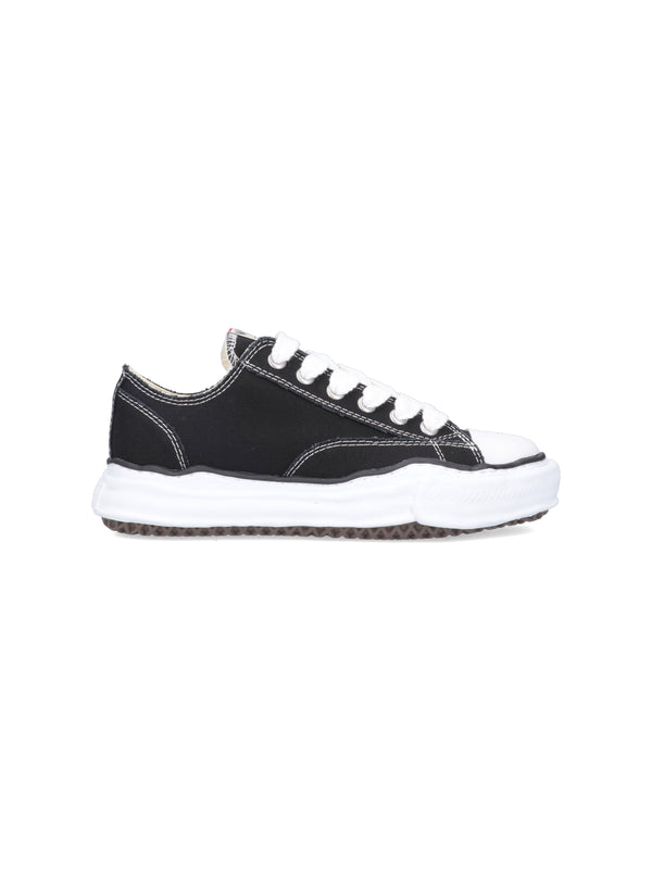 Maison Mihara Yasuhiro Upper: 100% Cotton sneaker in black