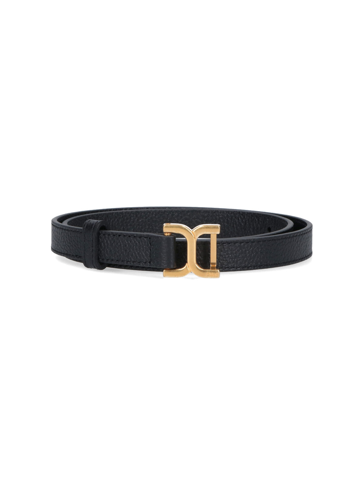 Chloè Belts Black Calf Leather