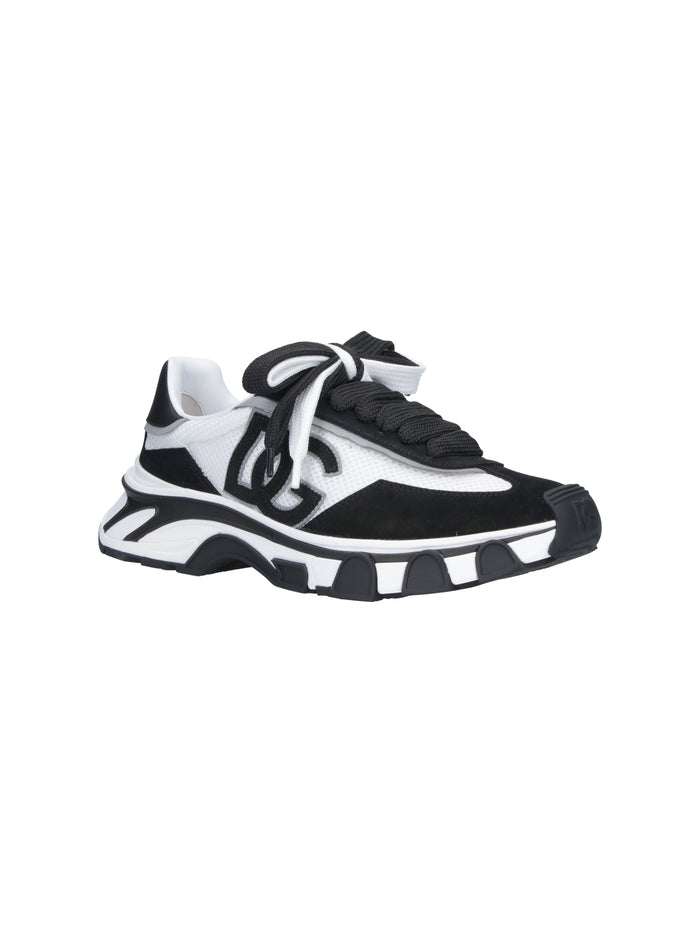 Dolce & Gabbana Sneakers White Calf Leather