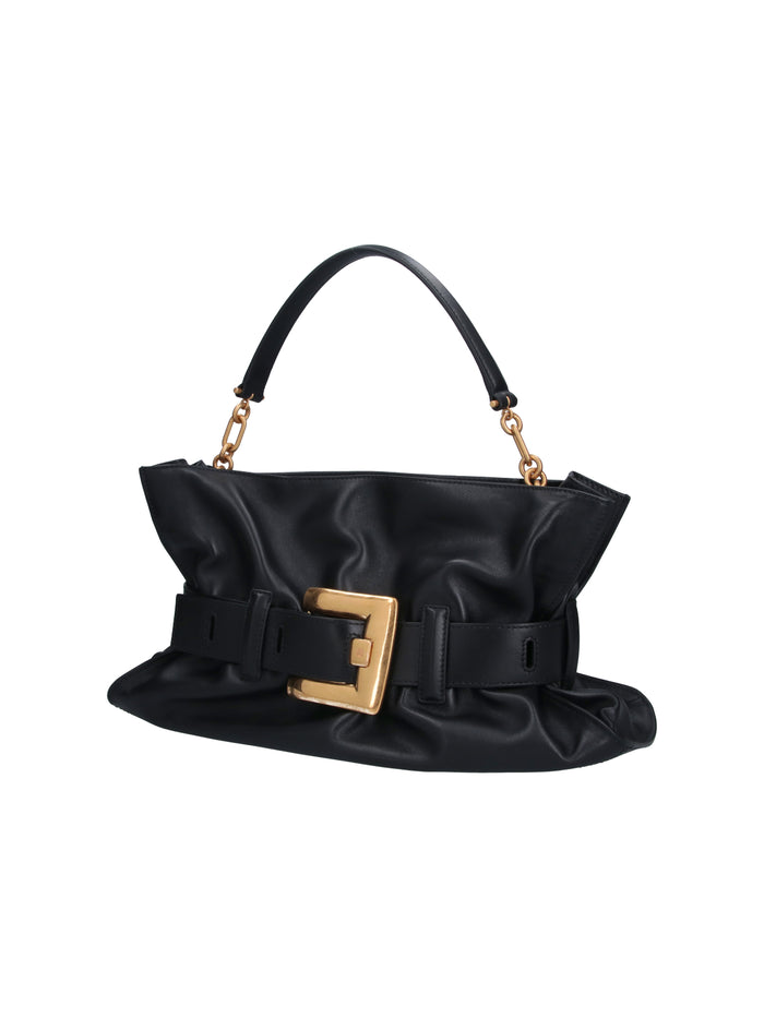 Balmain Bags Black Calf Leather