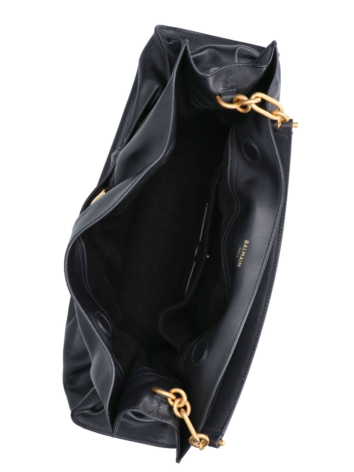 Balmain Bags Black Calf Leather