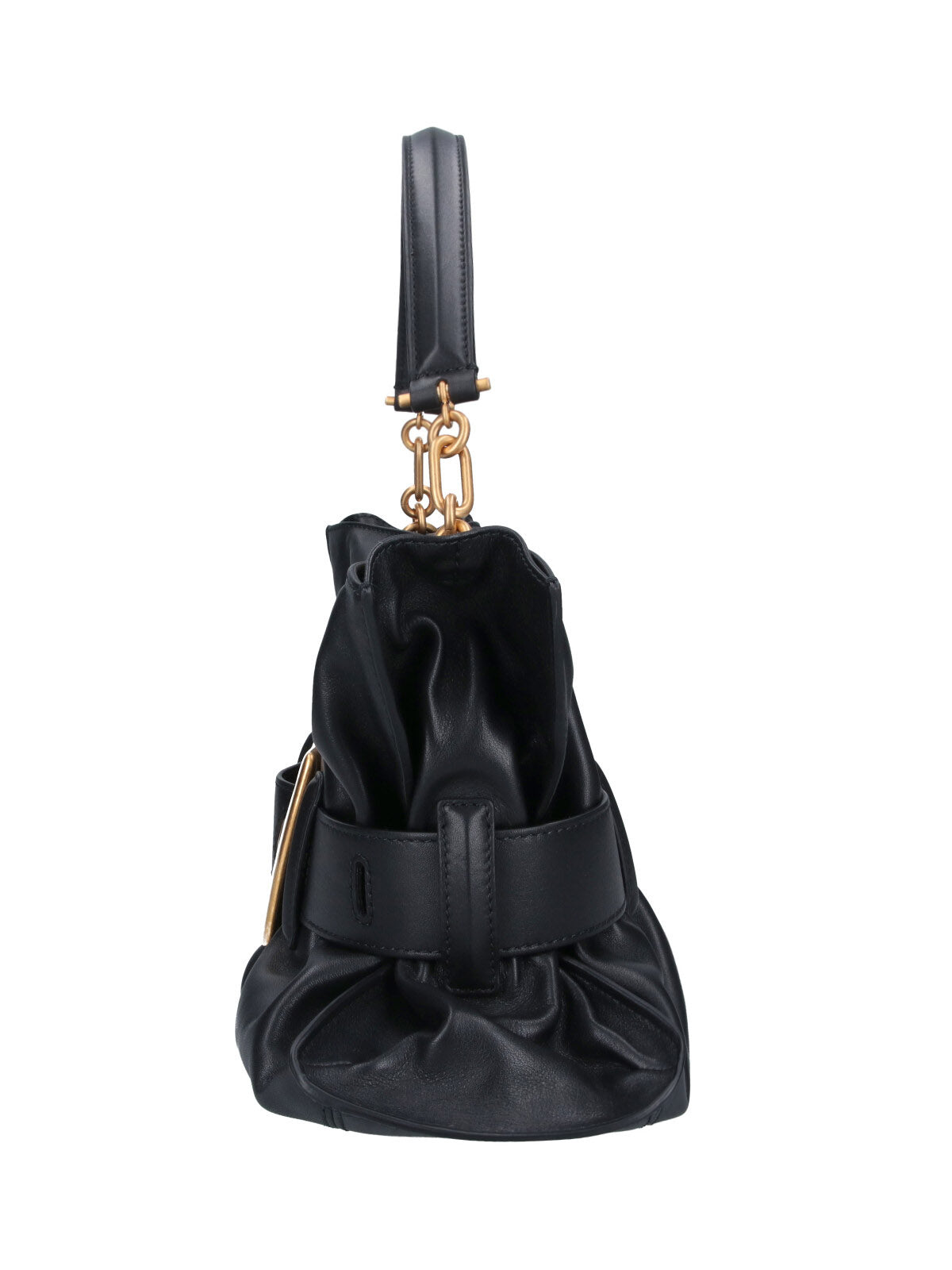 Balmain Bags Black Calf Leather