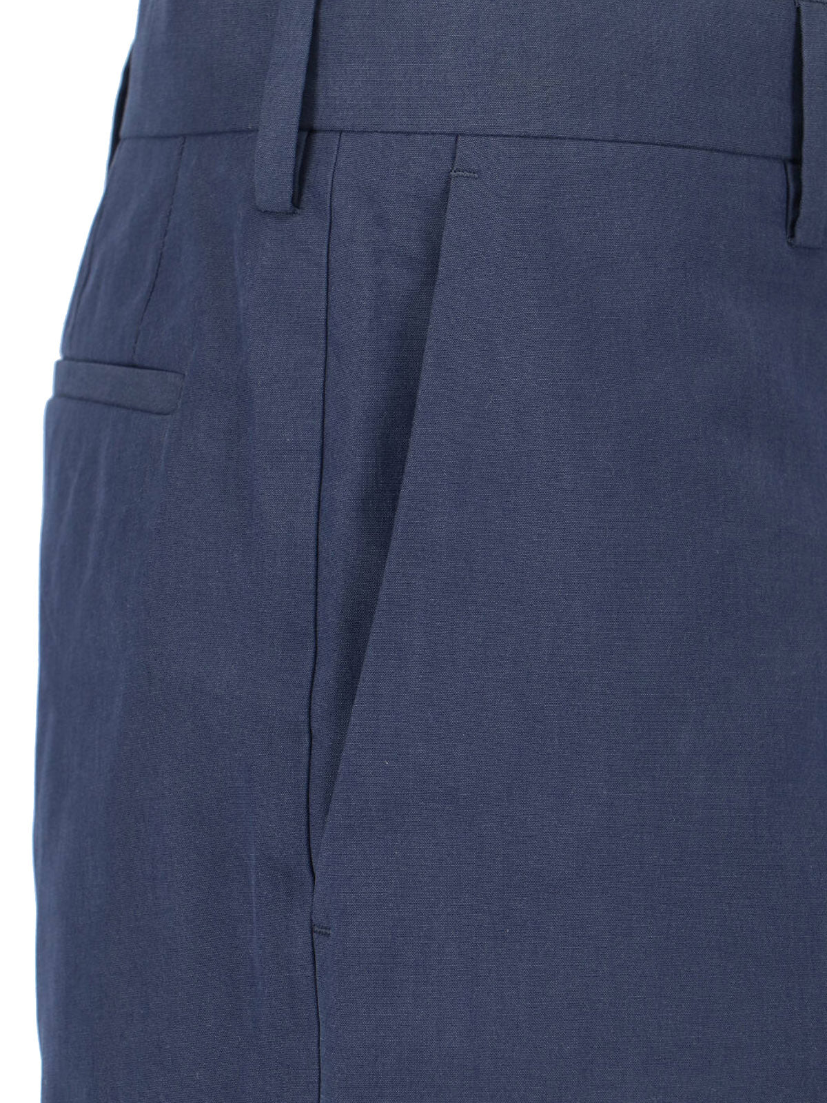 Paul Smith Trousers Blue Cotton