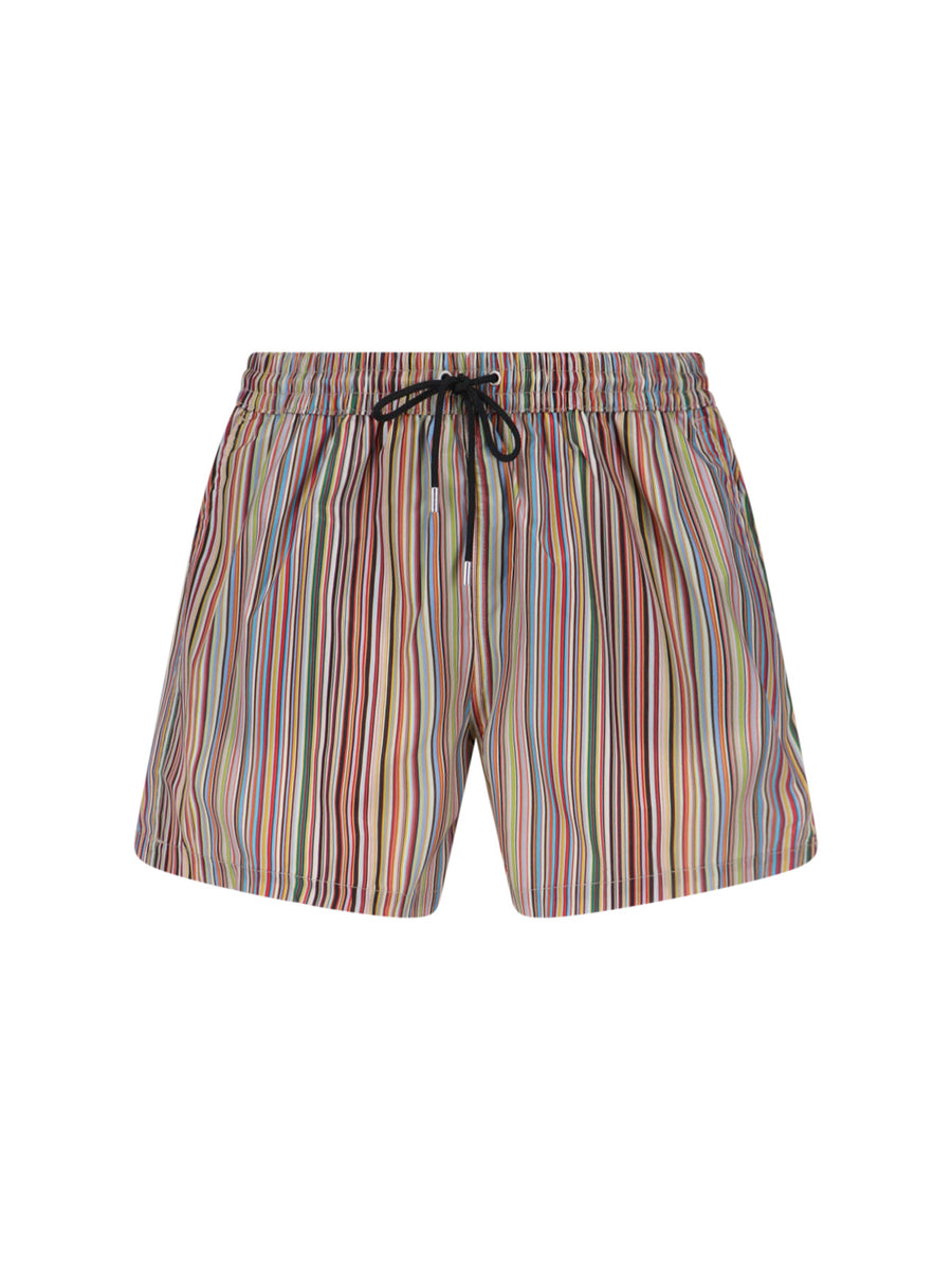 Paul Smith 100% polyester swim shorts in multicolor