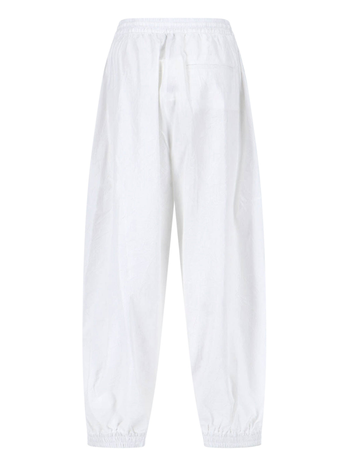 ROHE Trousers White Cotton