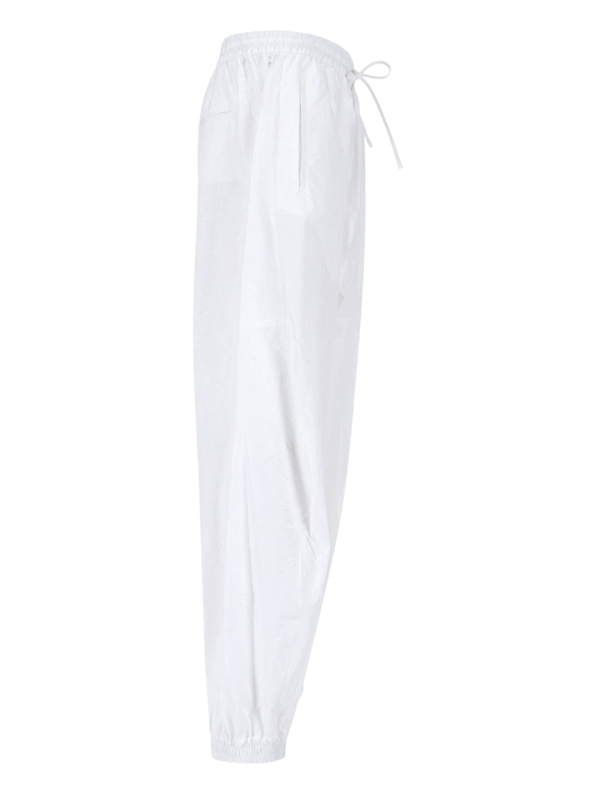 ROHE Trousers White Cotton