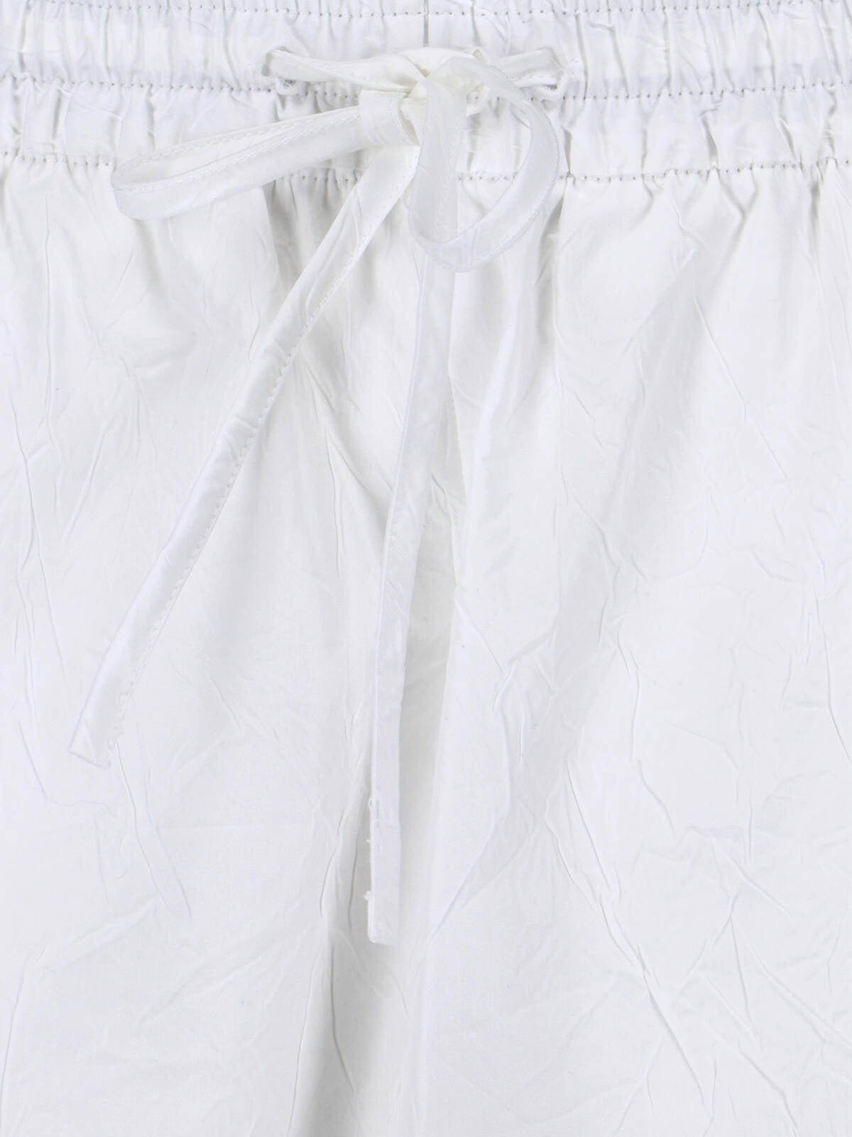 ROHE Trousers White Cotton