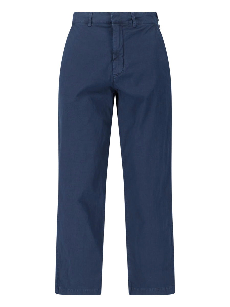 Ranra 97% Cotton trousers in navy