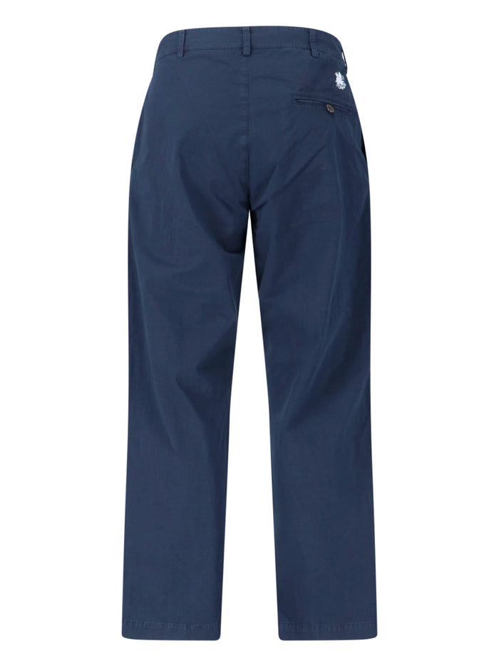 RANRA Trousers Blue Cotton