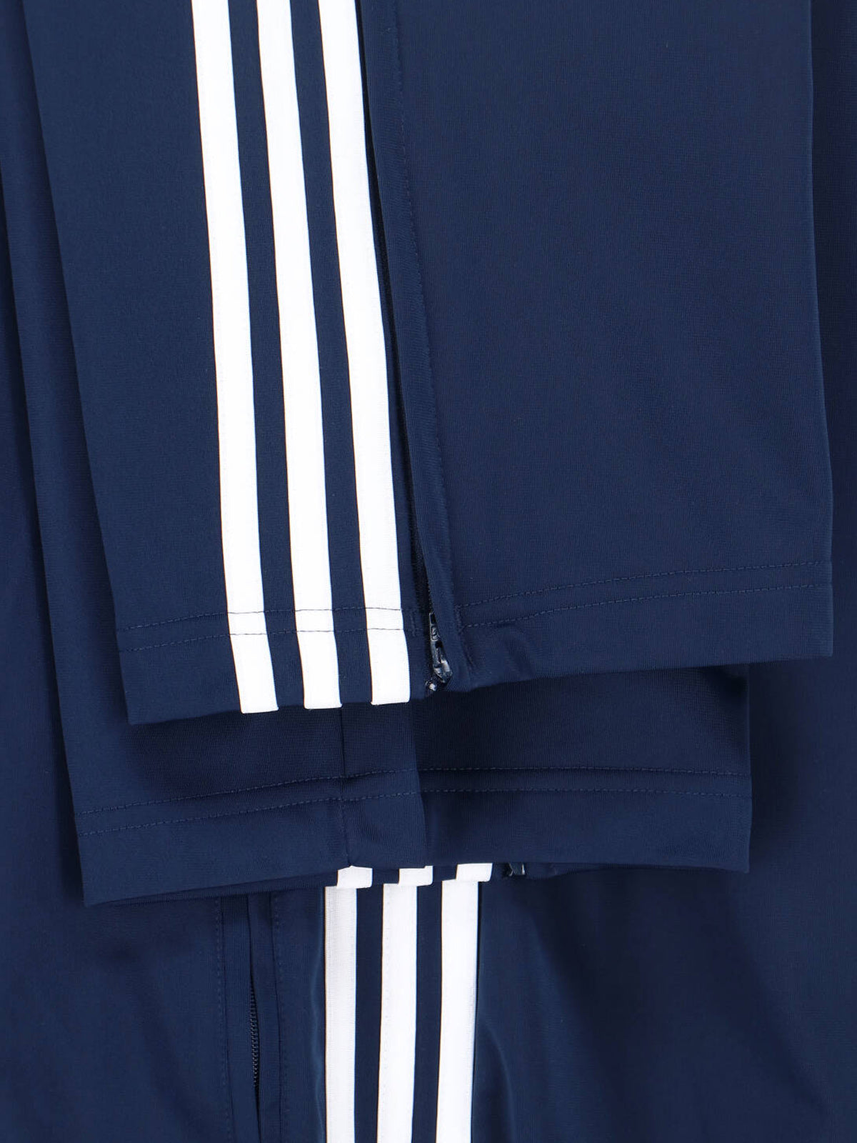 Adidas Trousers Blue Recycled Polyester