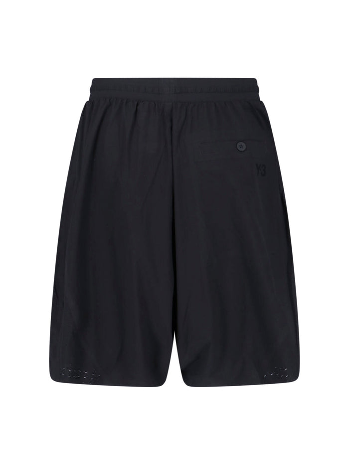Y-3 Trousers Black Recycled Polyester