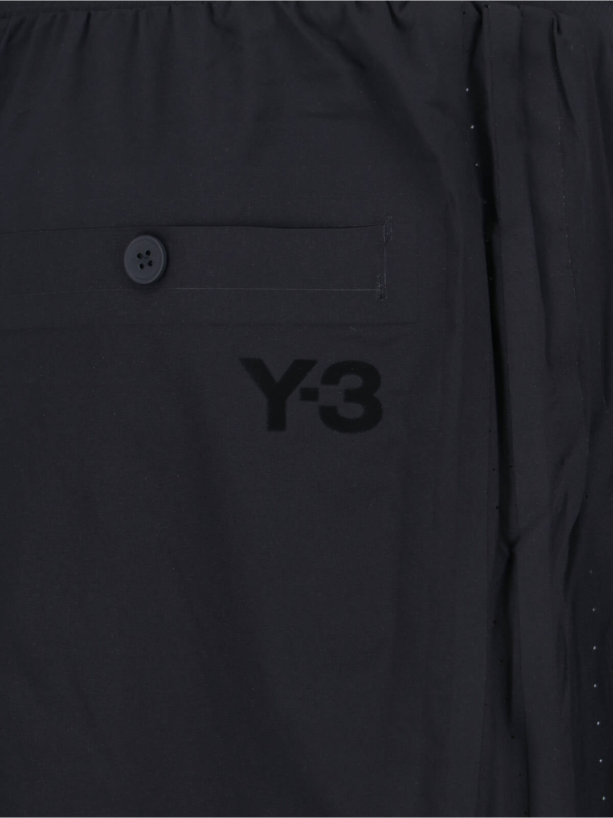 Y-3 Trousers Black Recycled Polyester