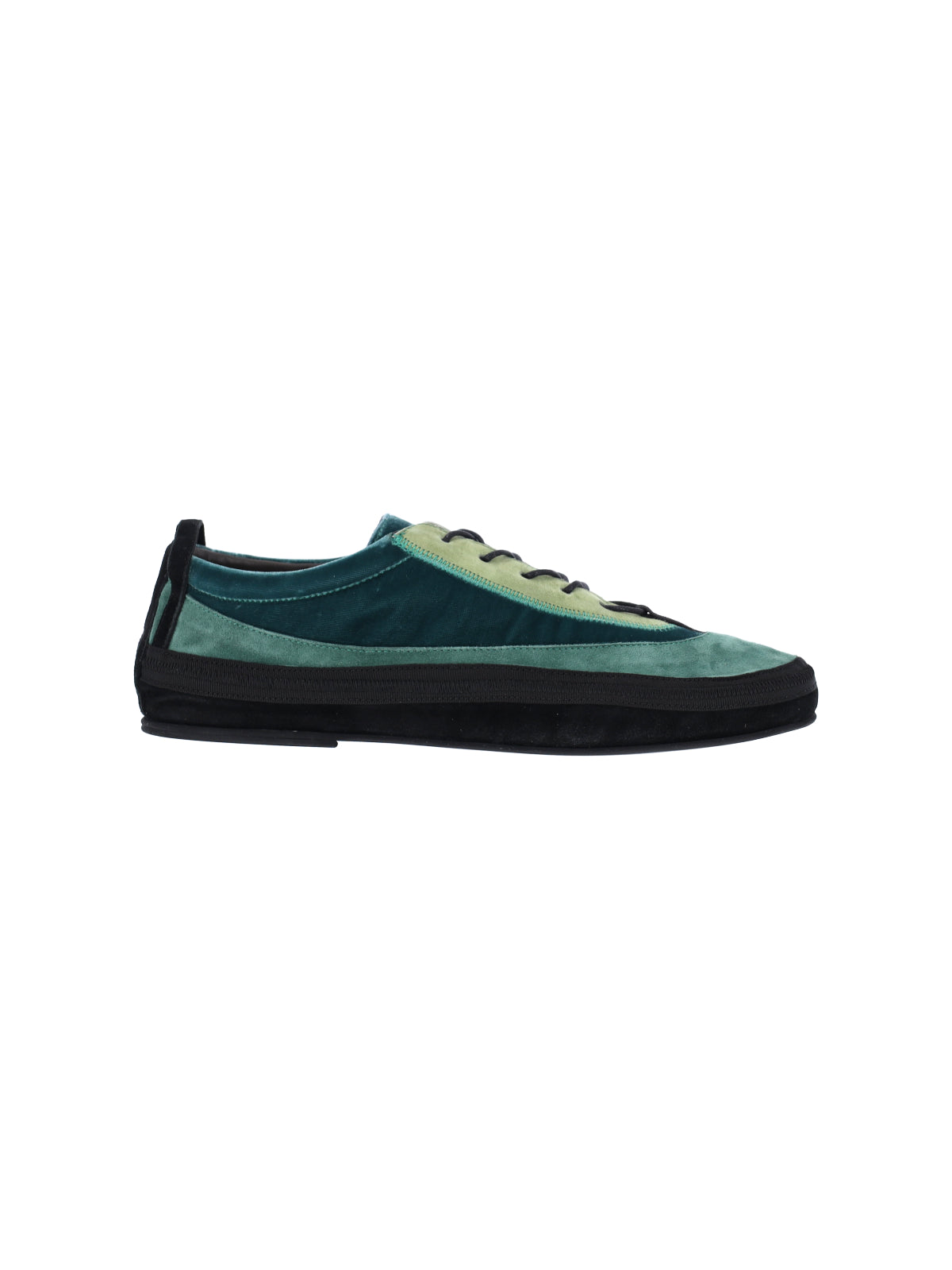 RANRA Sneakers Green Leather