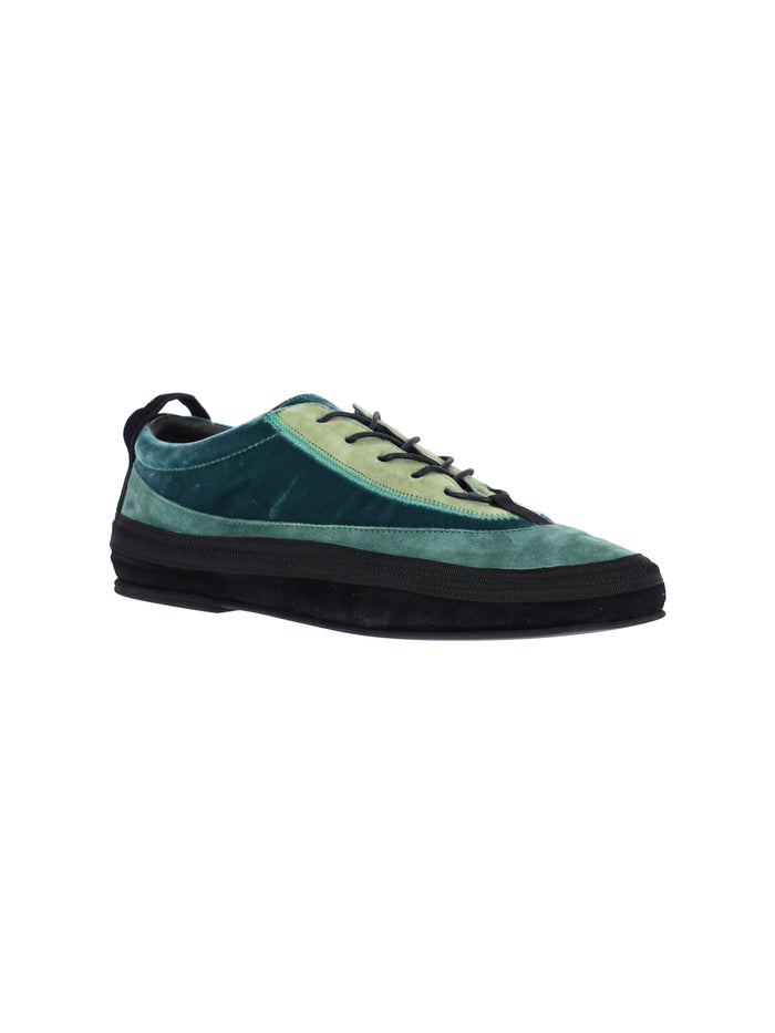 RANRA Sneakers Green Leather