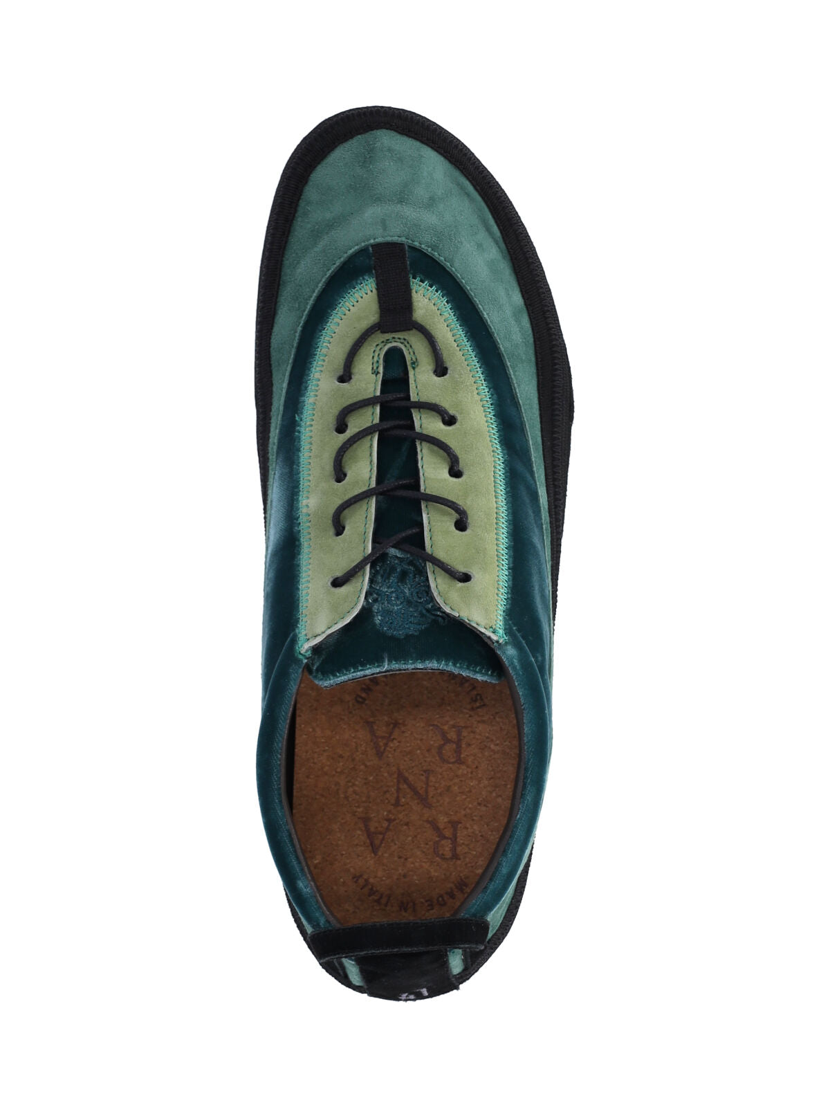 RANRA Sneakers Green Leather
