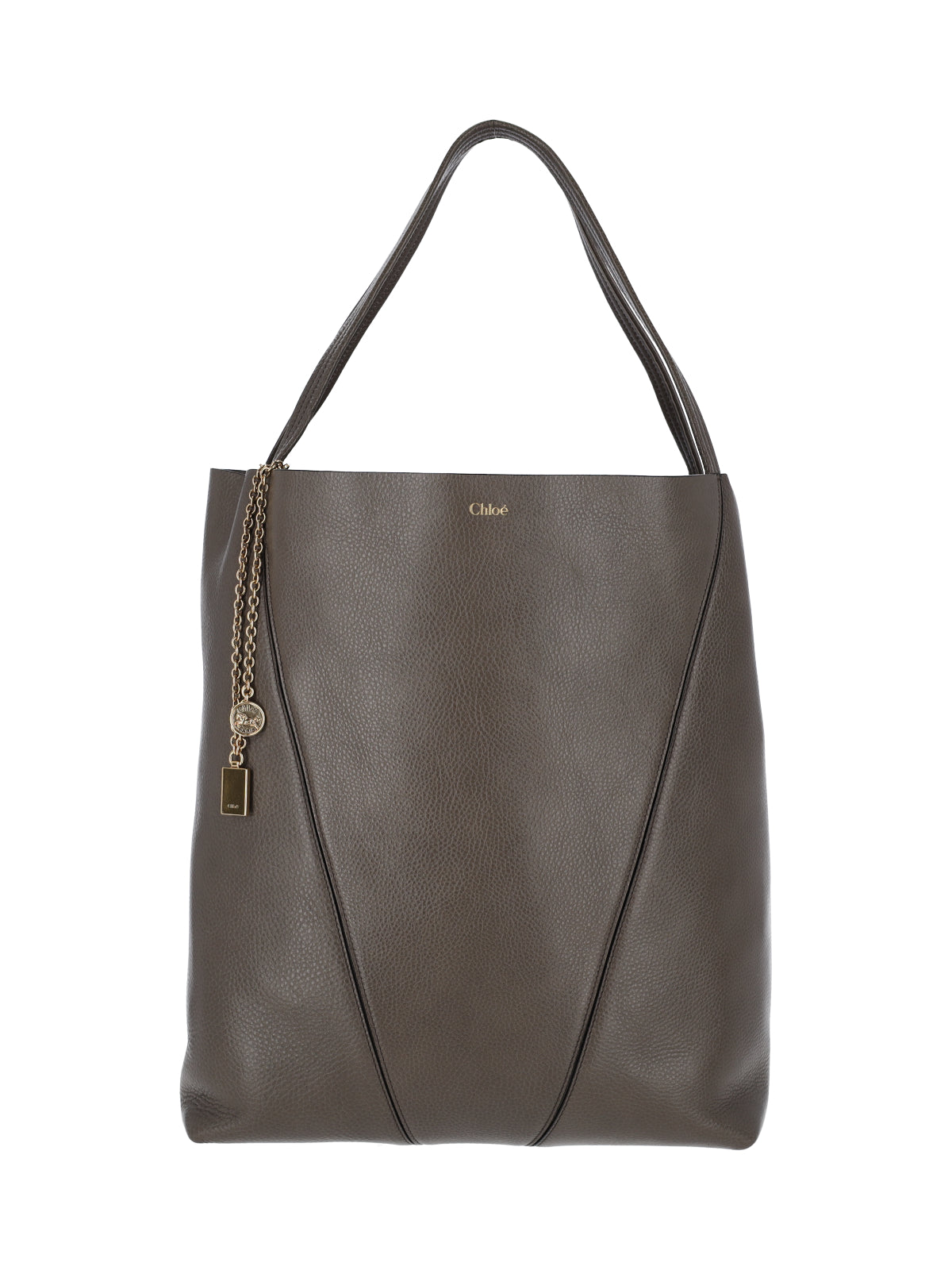 Chloè Bags Grey Cow Leather