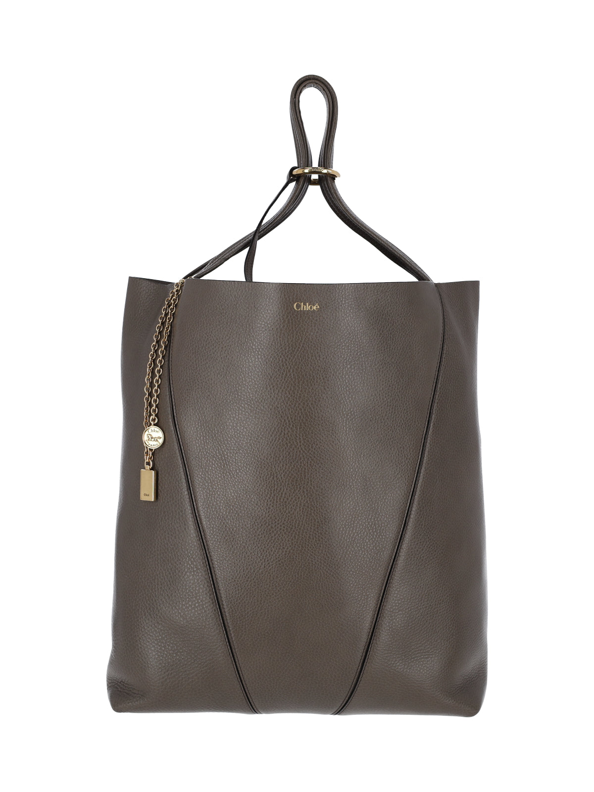 Chloè Bags Grey Cow Leather