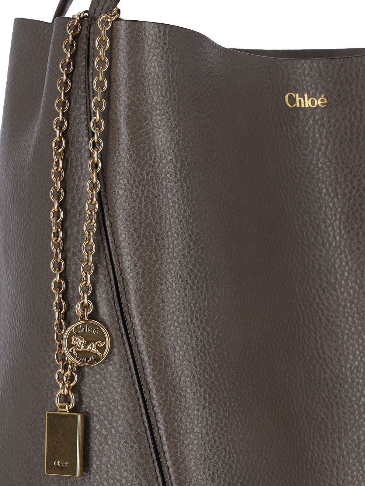 Chloè Bags Grey Cow Leather