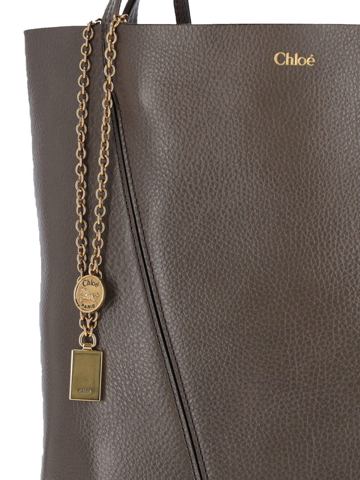 Chloè Bags Grey Cow Leather