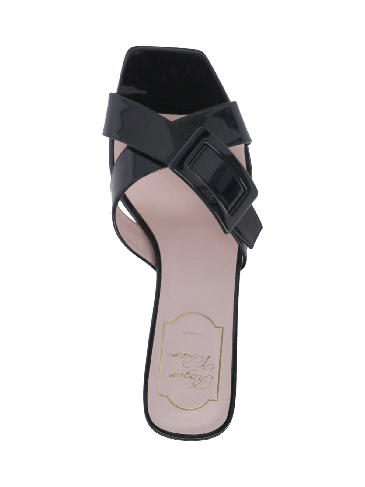 Roger Vivier Sandals Black Outer: Calf Leather