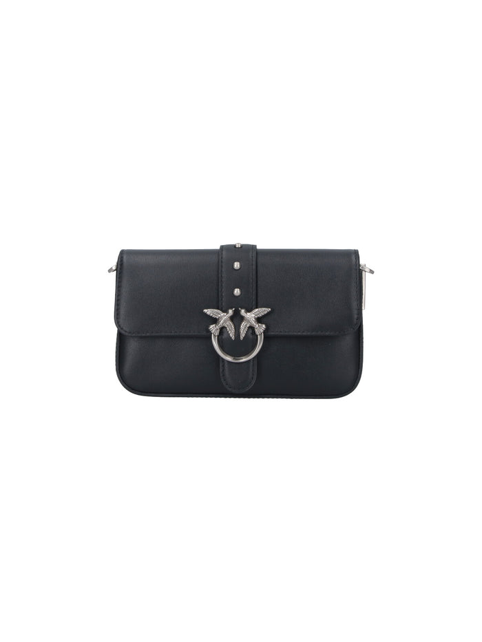 Pinko Bags Black Leather
