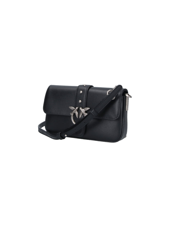Pinko Bags Black Leather