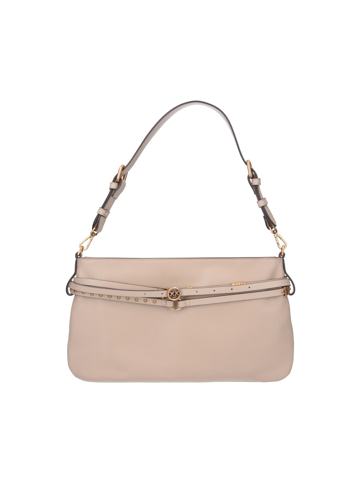 Pinko Bags Beige Leather