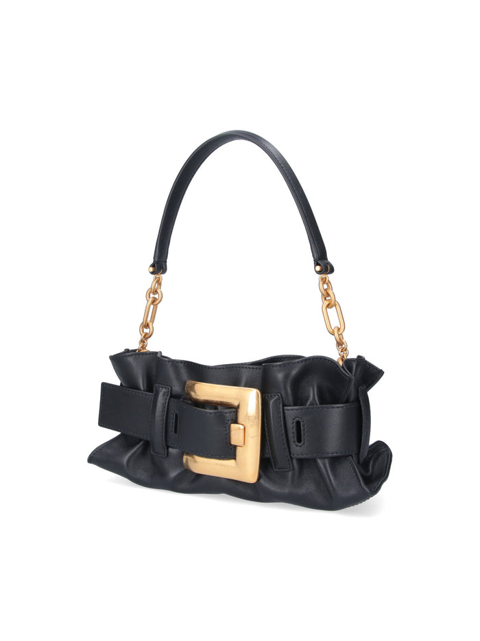 Balmain Bags Black Calf Leather