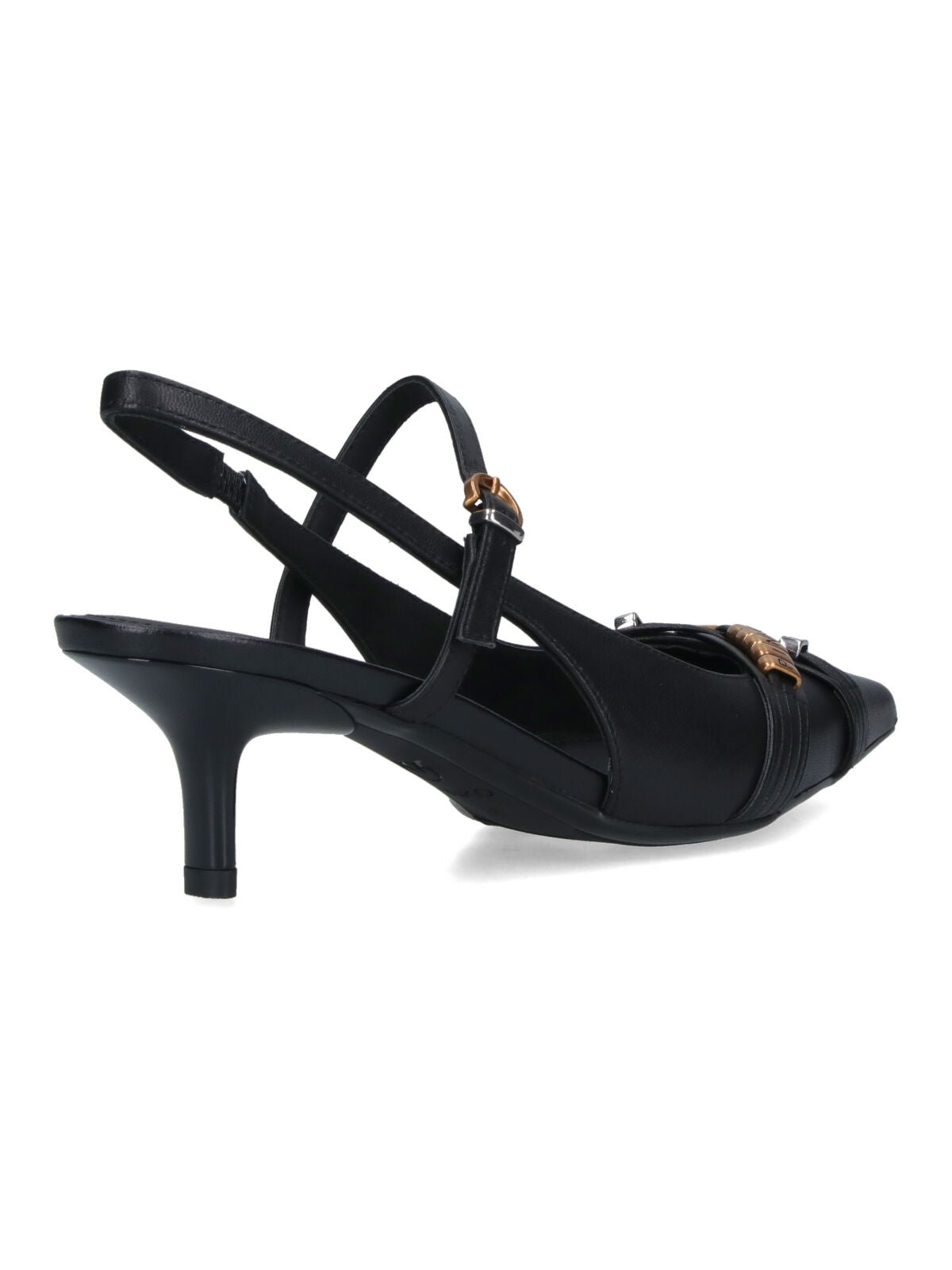 Pinko With Heel Black Upper: Goat Leather
