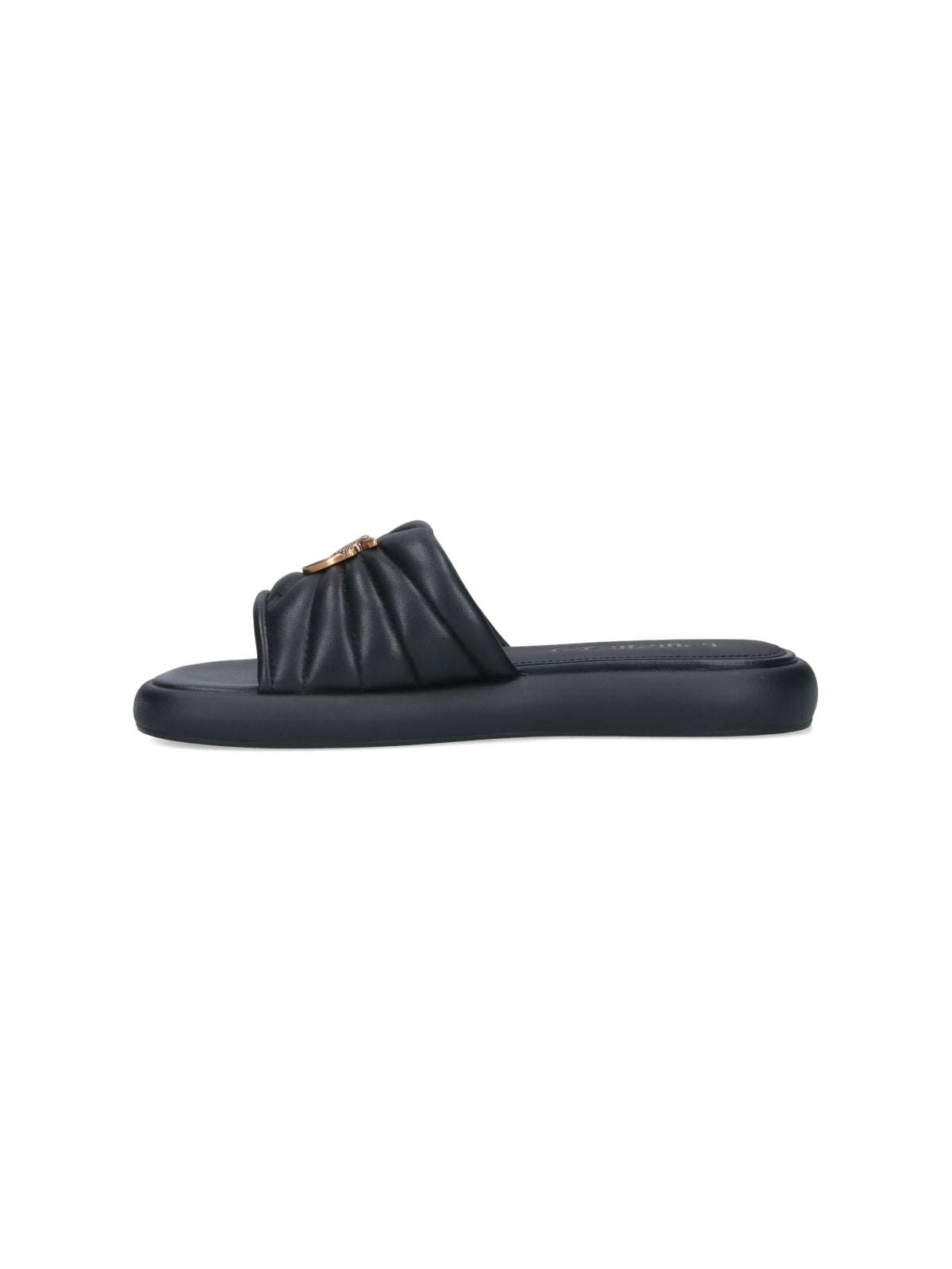 Pinko Sandals Black Upper: Ovis Aries